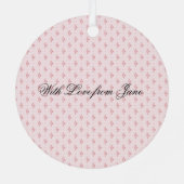 Jane Austen Society of Obstinate Headstrong Girls メタルオーナメント (裏面)