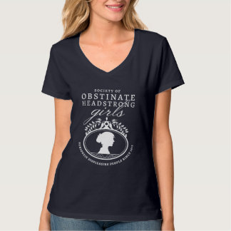Jane Austen Society of Obstinate Headstrong Girls Tシャツ