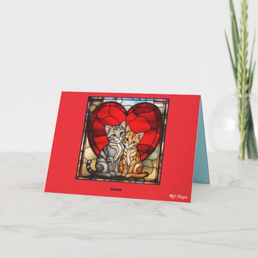 Jane Austen Valentine's Day Card シーズンカード (裏面)