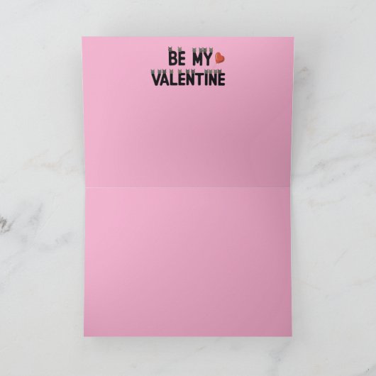 Jane Austen Valentine's Day Card 2 シーズンカード (内部)