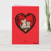 Jane Austen Valentine's Day Card 3 シーズンカード (裏面)