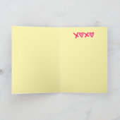 Jane Austen Valentine's Day Card 4 シーズンカード (内部)