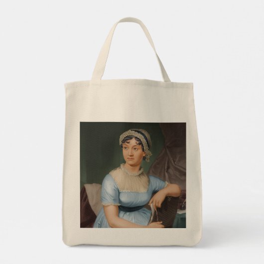 Jane Austen Wallpaper トートバッグ (裏面)