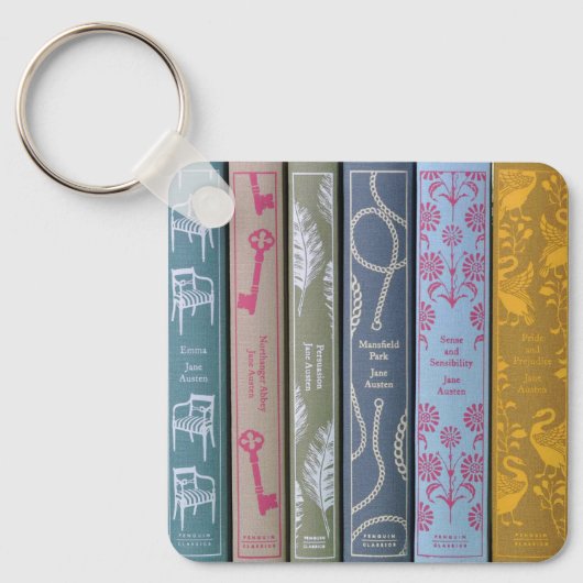 Jane Austens キーホルダー (正面)