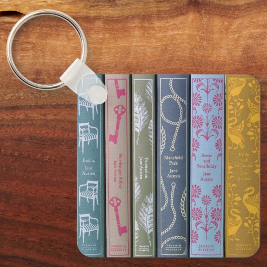 Jane Austens キーホルダー (正面)