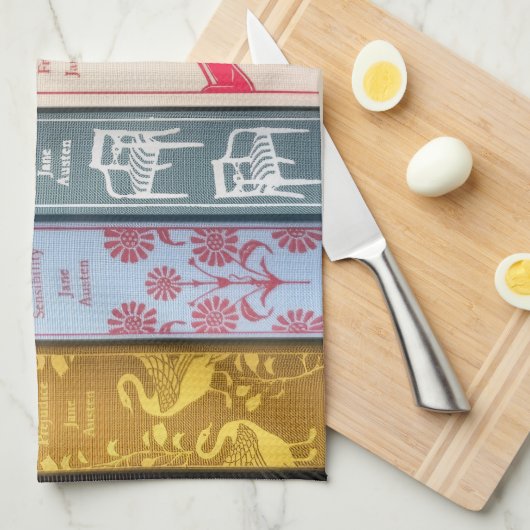 Jane Austen's books キッチンタオル (四つ折り)