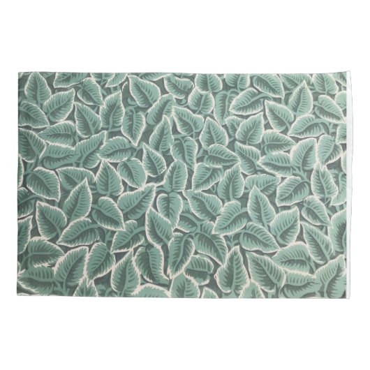 Jane Austen's Home Leaf Wallpaper 枕カバー (裏面)