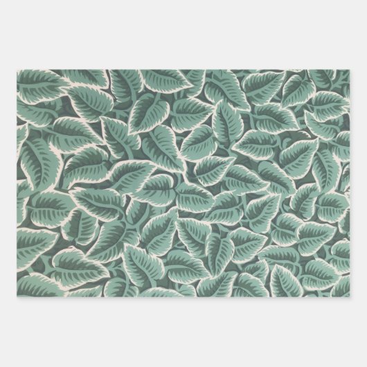 Jane Austen's Home Wallpaper ラッピングペーパーシート (正面)