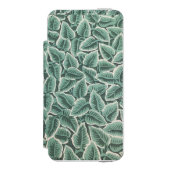 Jane Austen's home wallpaper notebook Incipio iPhoneウォレットケース (フォリオ 正面)