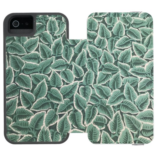 Jane Austen's home wallpaper notebook Incipio iPhoneウォレットケース (フォリオ Open)