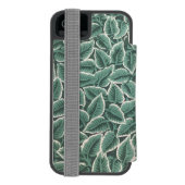 Jane Austen's home wallpaper notebook Incipio iPhoneウォレットケース (フォリオ裏面)