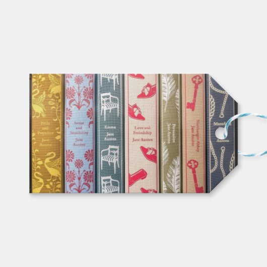 Jane Austen's Novels ギフトタグ (正面(横))