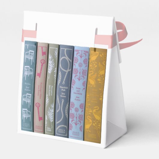 Jane Austen's Novels Gift Box フェイバーボックス (裏面サイド)
