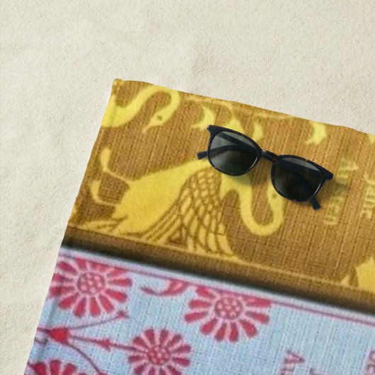 Jane Austen's novels on a towel ビーチタオル (インサイチュ)