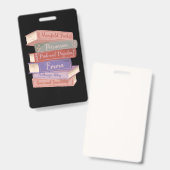 Jane Austen's Novels V バッジ (正面＆裏面)