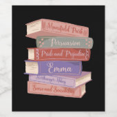 Jane Austen's Novels V ワインラベル (シングルラベル)