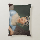 Jane Austen's Portrait +quote アクセントクッション (裏面(縦))