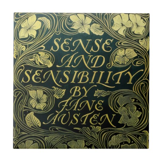 Jane Austen's "Sense and Sensibility" タイル (正面)
