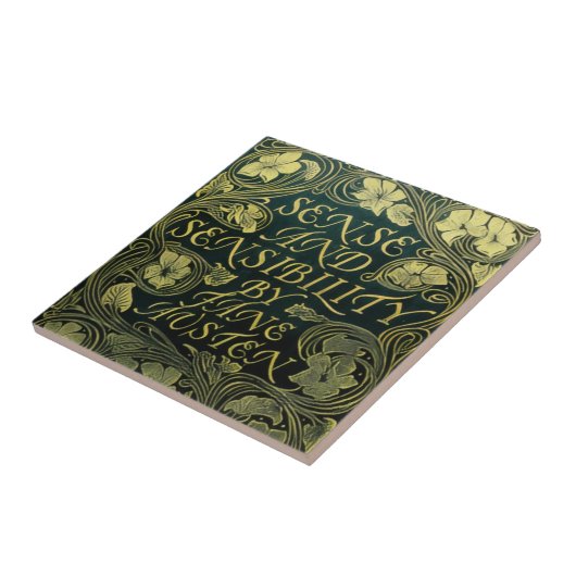 Jane Austen's "Sense and Sensibility"  タイル (側面)