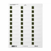 Jane Austen's Sense and Sensibility ラベル (フルシート)