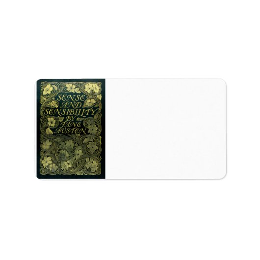 Jane Austen's Sense and Sensibility ラベル (正面)