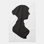 Jane Austen's silhouette キッチンタオル (縦)
