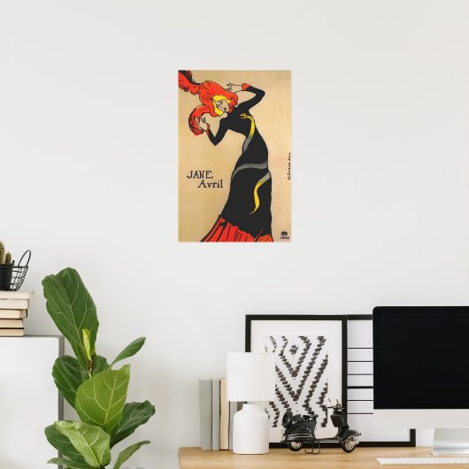 Jane Avril 1 Poster ポスター (ホームオフィス)