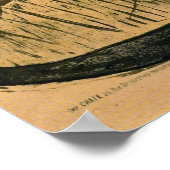 Jane Avril by Toulouse-Lautrec ポスター (角)