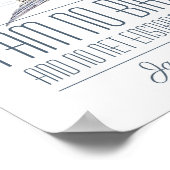 Jane Eye – 私は鳥ではない – 飛んでいる Swallow ポスター (角)