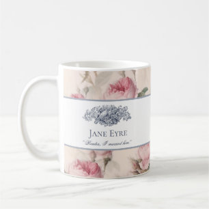Jane Eyer - Reader I 結婚した Him - Dovesフローラ コーヒーマグカップ