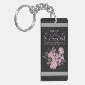 Jane Eyre – 一時的な花なし – バラブラック キーホルダー (正面左)