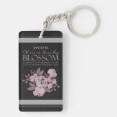 Jane Eyre – 一時的な花なし – バラブラック キーホルダー (裏面)