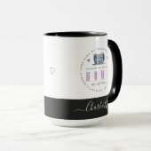 Jane Eyre – 私の唯一のホーム – 名前を追加 マグカップ (正面右)