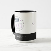 Jane Eyre – 私の唯一のホーム – 名前を追加 マグカップ (正面左)