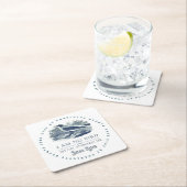 Jane Eyre – 私は鳥ではない – ヴィンテージ鳥 スクエアペーパーコースター (インサイチュ)