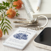 Jane Eyre - I Love Thornfield - Castle Keychain キーホルダー (正面右)