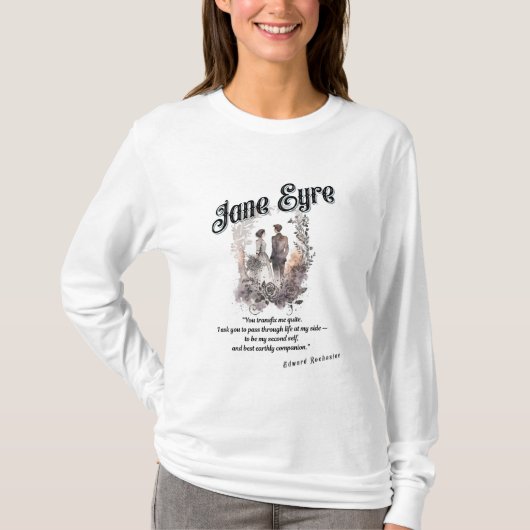 Jane Eyre Long Sleeve Tee Tシャツ (正面)