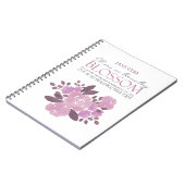 Jane Eyre - No Transit Blossom - Pink Roses ノートブック (左側)