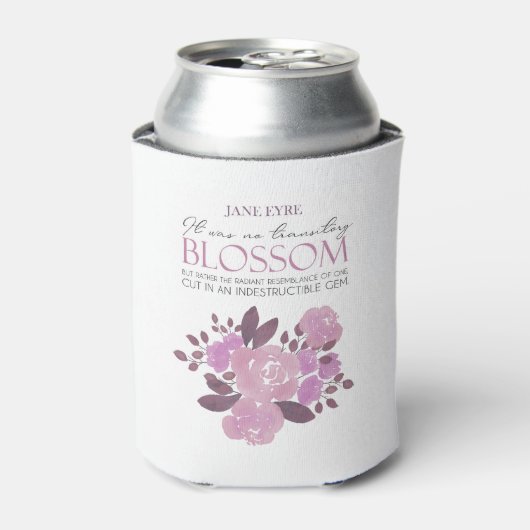 Jane Eyre - No Transit Blossom - Pink Roses 缶クーラー (缶正面)