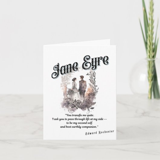 Jane Eyre Note Card カード (正面)