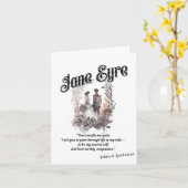 Jane Eyre Note Card カード (黄色い花)