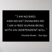 Jane Eyre Quote II - Classic Style ポスター (正面)