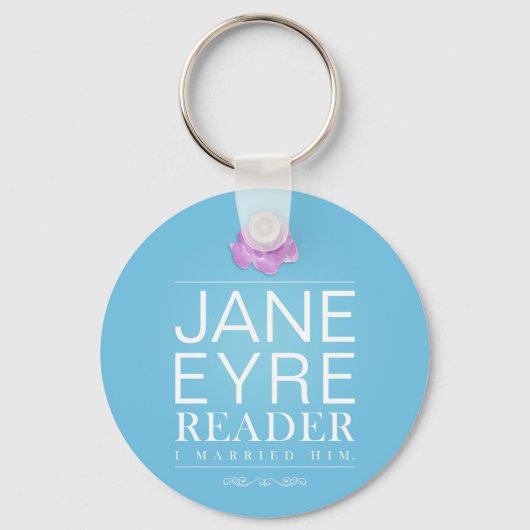 Jane Eyre - Reader I 結婚した Him -文字 キーホルダー (正面)