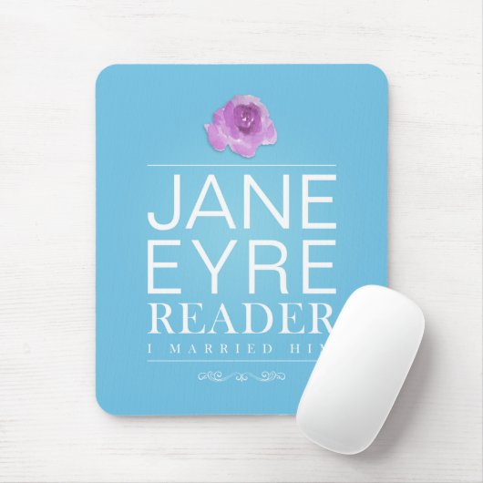 Jane Eyre - Reader I 結婚した Him -文字 マウスパッド (マウス)