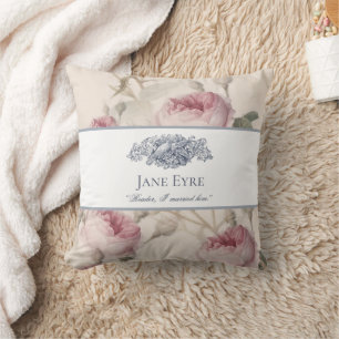 Jane Eyre - Reader I 結婚した His - Dovesフローラ クッション