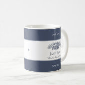 Jane Eyre - Reader I 結婚した His - Doves Dark Gray コーヒーマグカップ (正面右)