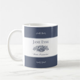 Jane Eyre - Reader I 結婚した His - Doves Dark Gray コーヒーマグカップ