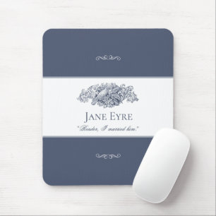 Jane Eyre - Reader I 結婚した His - Doves Dark Gray マウスパッド
