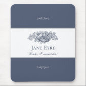 Jane Eyre - Reader I 結婚した His - Doves Dark Gray マウスパッド (正面)