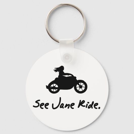 Jane Ride Keychainを参照 キーホルダー (正面)